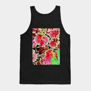 Red leaves Tank Top